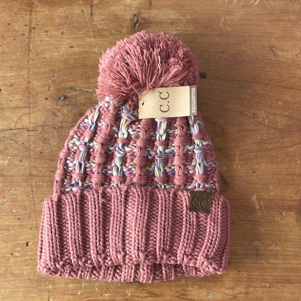 NWT Knit Pom Pom‎ Beanie